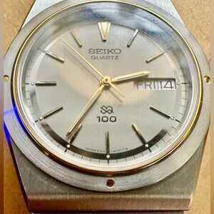 Vintage Seiko 8123-6010 2 tone "baby nautilus."